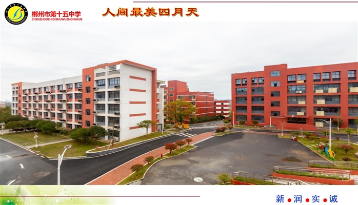 人间最美四月天——致十五中学子(三)